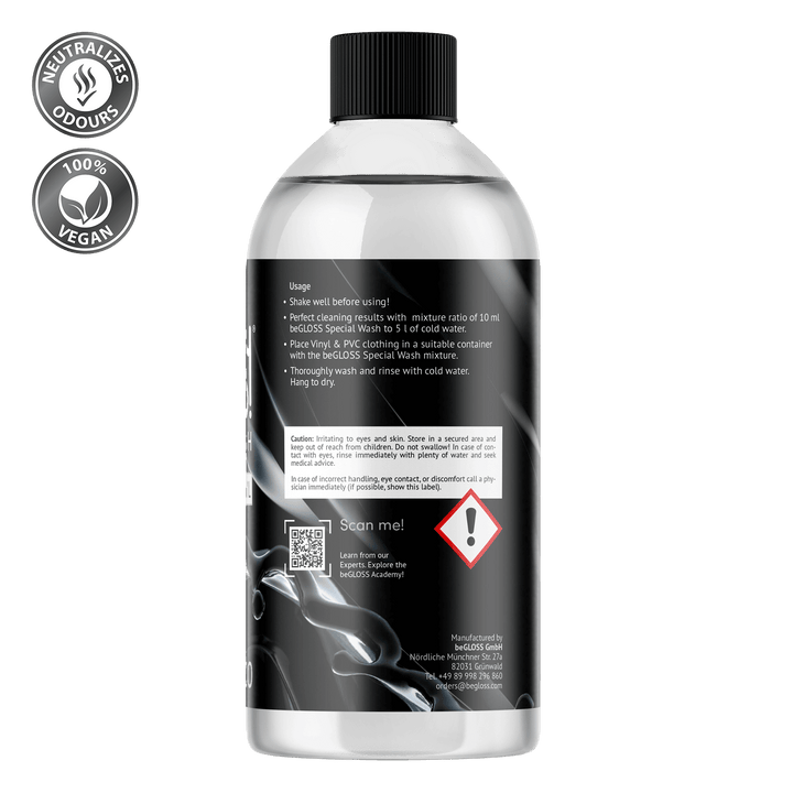 SPECIAL WASH VINYL & PVC — Detergent