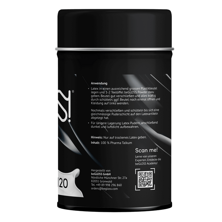 TALKUM POWDER - Anziehhilfe & Lagerung